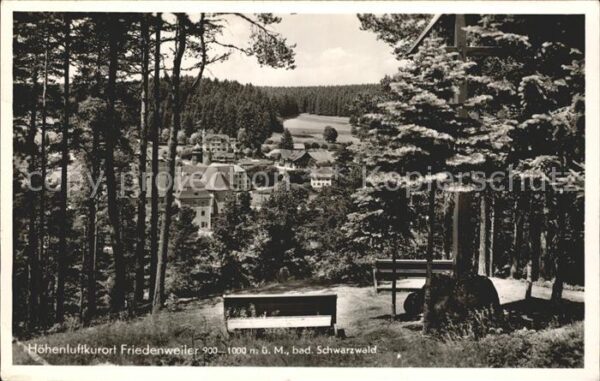 Friedenweiler Waldpartie Höhenluftkurort