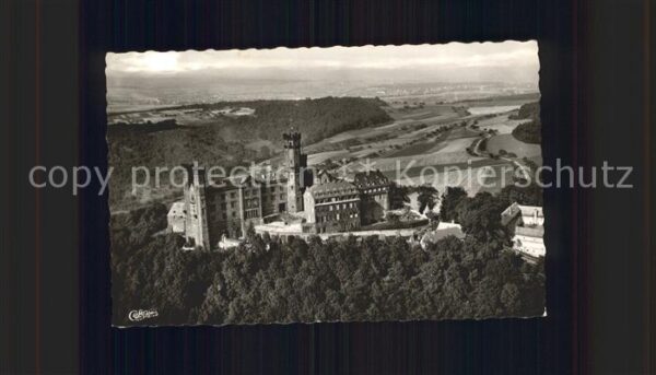 Balduinstein Schloss Schaumburg Fliegeraufnahme