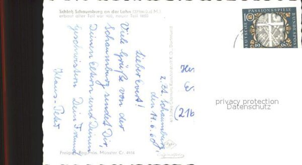 Balduinstein Schloss Schaumburg Fliegeraufnahme – Bild 2