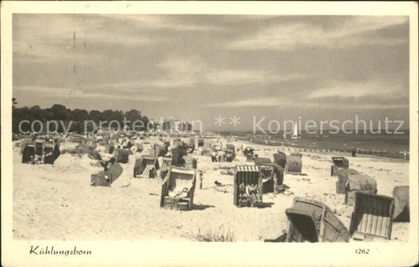 Kuehlungsborn Ostseebad Strand