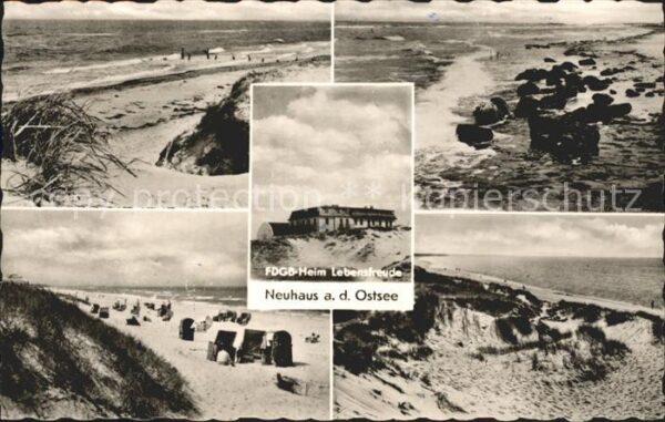 Neuhaus Dierhagen Dünen Strand FDGB Heim Lebensfreude