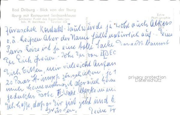 Bad Driburg Panorama Blick von der Iburg – Bild 2