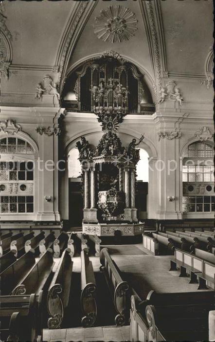 Weilburg Inneres Schlosskirche Luftkurort
