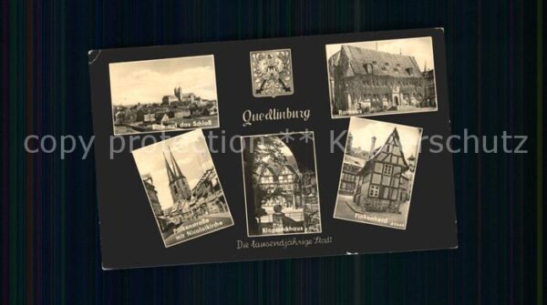 Quedlinburg Schloss Pölkenstrasse Nicolaikirche Klo