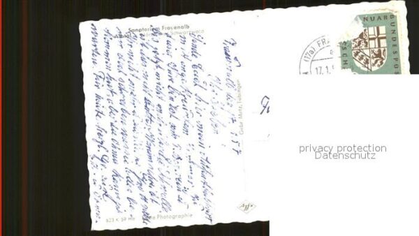 Albtal St Blasien Sanatorium Frauenalb Schwarzwald – Bild 2