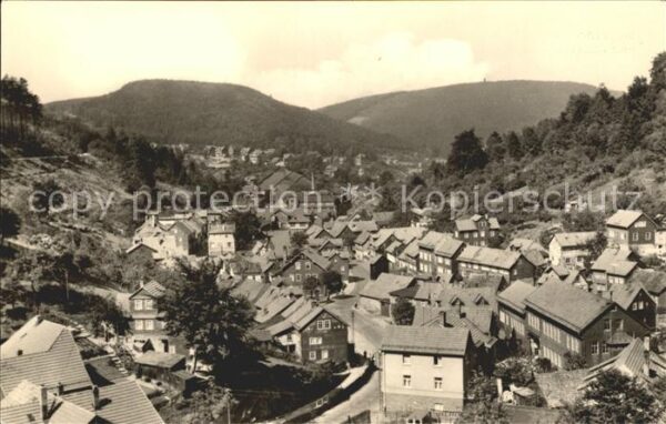 Ruhla Blick vom Mühlrainstein