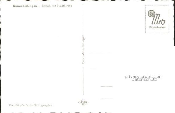 Donaueschingen Schloss mit Stadtkirche – Bild 2
