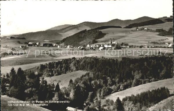 St Peter Schwarzwald Panorama Höhenluftkurort
