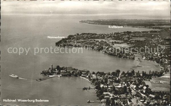 Wasserburg Bodensee Halbinsel Nonnenhorn Kressbronn Flieger