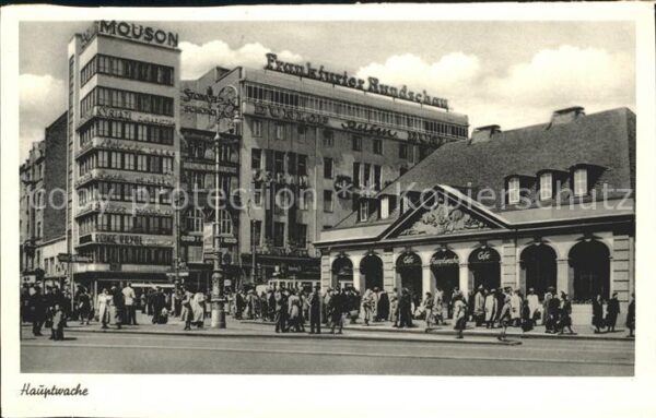 Frankfurt Main Hauptwache Frankfurter Rundschau
