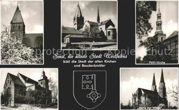 Soest Arnsberg Stadt der alten Kirchen und Baudenkmäle