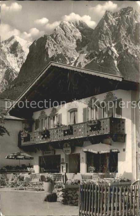 Grainau Restaurant Cafe Jägerstüberl Wetterstei