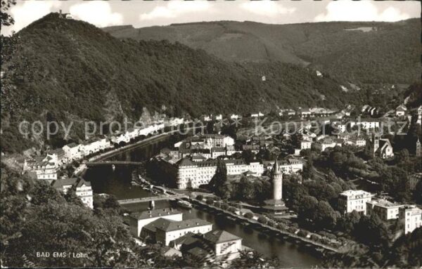 Bad Ems Panorama Lahntal