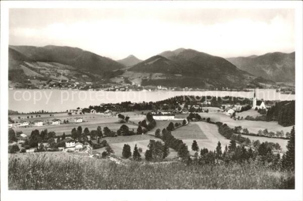 Bad Wiessee Blick auf den Tegernsee