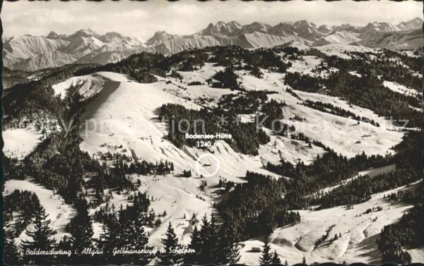 Balderschwang Gelbhansekopf und Schelpen Bodensee Hüt