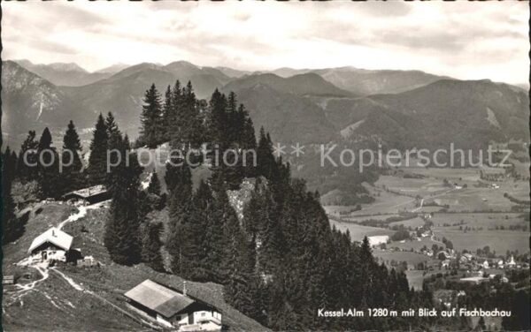 Fischbachau Kessel Alm Bergwirtschaft Alpenpanorama