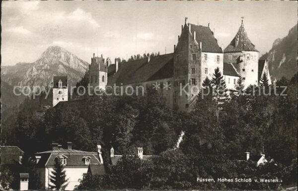 Fuessen Allgaeu Hohes Schloss