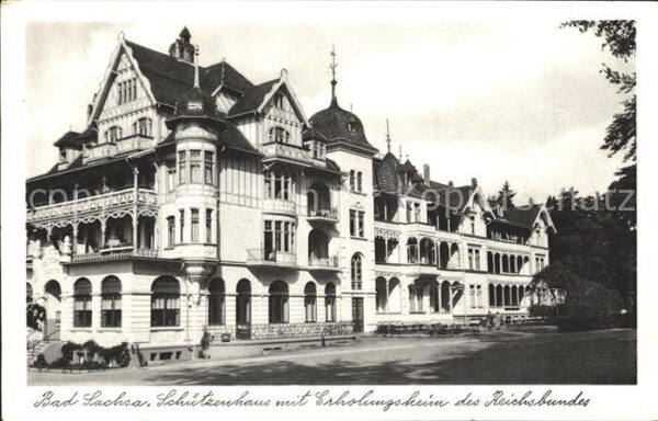 Bad Sachsa Harz Schützenhaus mit Erholungsheim des Reic