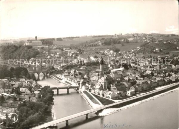 Vilshofen Donau Fliegeraufnahme