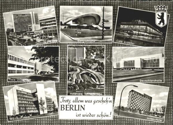 Berlin Zentrum am Zoo Kongresshalle Cafe Kranz