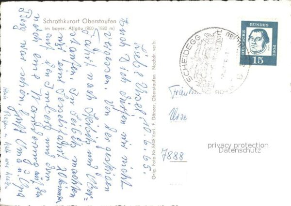 Oberstaufen Gesamtansicht Schrothkurort Alpenpanora – Bild 2
