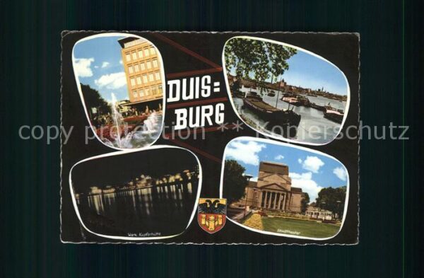 Duisburg Ruhr Werk Kupferhütte Stadttheater Springbru