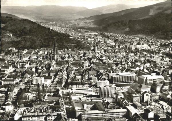 Freiburg Breisgau Fliegeraufnahme
