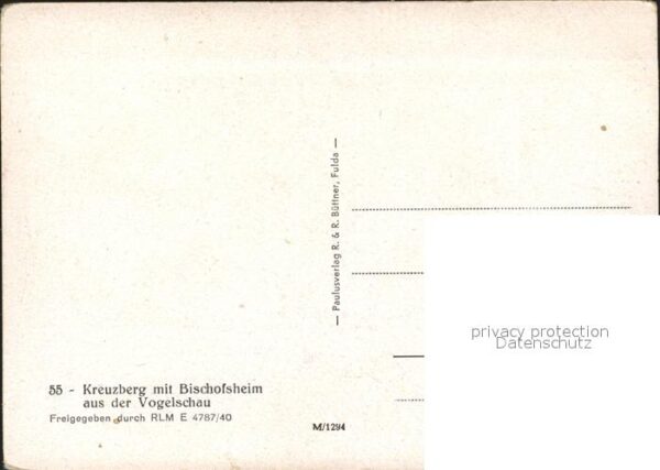 Bischofsheim Rhoen Kreuzberg aus der Vogelschau – Bild 2