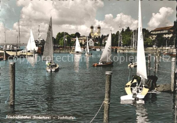 Friedrichshafen Bodensee Jachthafen Segelboot