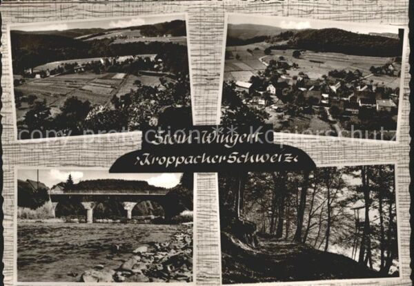 Stein-Wingert Panorama Waldpartie Brücke Kroppacher S
