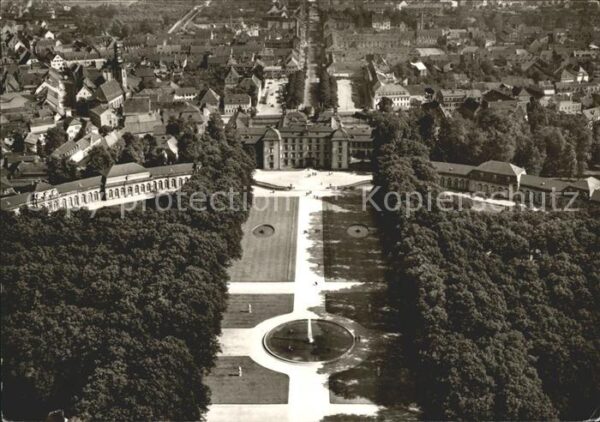 Schwetzingen Schloss Park Fliegeraufnahme