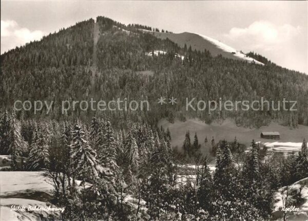 Balderschwang Skilift am Gelbhansekopf Wintersportpla