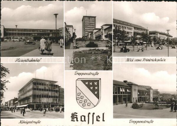 Kassel Hauptbahnhof Treppenstrasse Friedrichsp