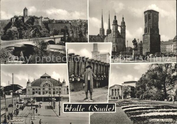 Halle Saale Giebichenstein Markt Theater des Friede