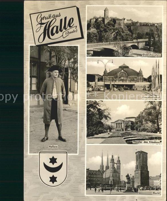 Halle Saale Hallore Giebichenstein Hauptbahnhof The