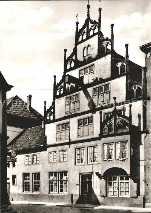 Lemgo Haus Wippermann 16. Jhdt. Giebel Alte H