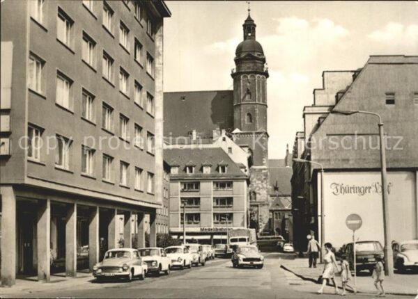 Leipzig Burgstrasse Thomaskirche Thüringer Hof