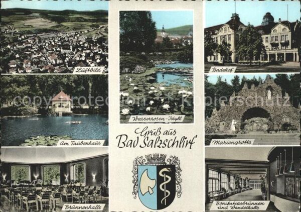 Bad Salzuflen Luftbild Wasserrosen Badehof Mariengrot