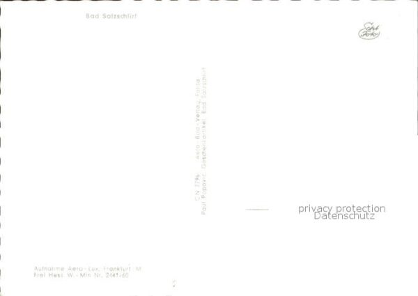 Bad Salzschlirf Original Fliegeraufnahme – Bild 2