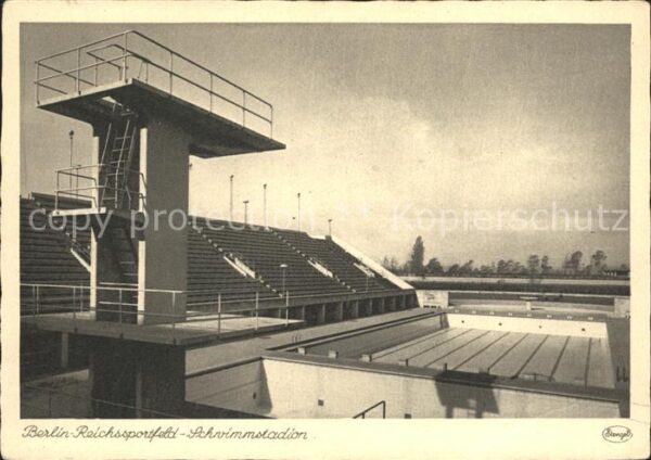 Berlin Reichssportfeld Schwimmstadion