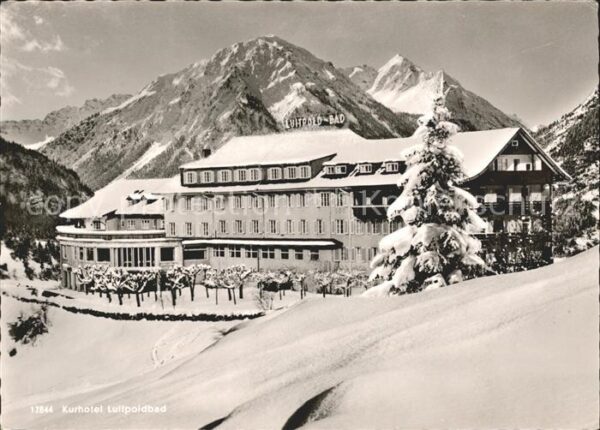 Bad Oberdorf Kurhotel Luitpoldbad Wintersportplatz A