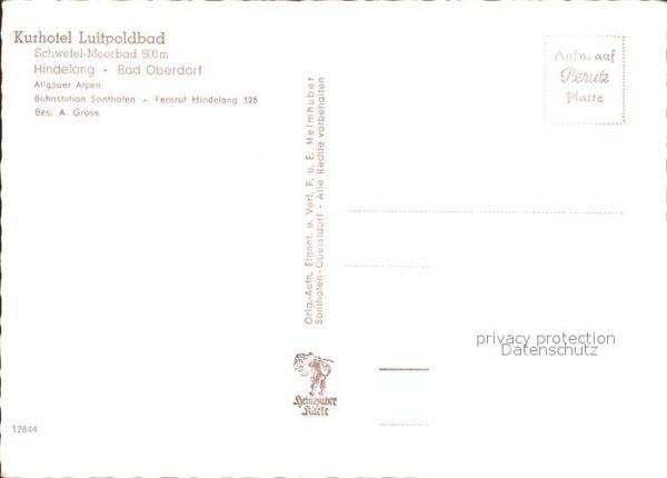Bad Oberdorf Kurhotel Luitpoldbad Wintersportplatz A – Bild 2