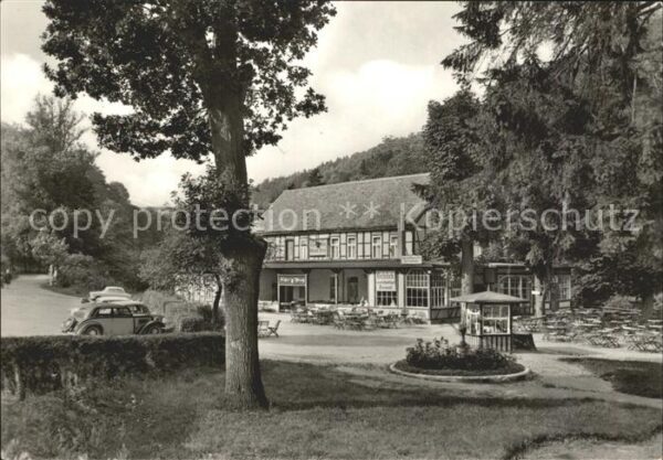 Treseburg Harz Gasthaus Weisser Hirsch Luftkurort