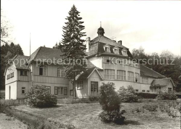 Benneckenstein FDGB Erholungsheim Harzhaus