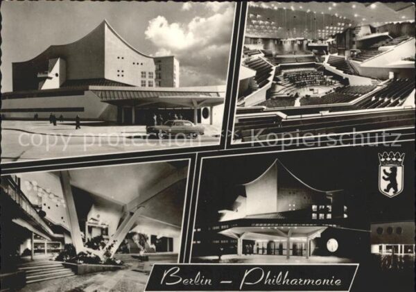 Berlin Philharmonie Konzerthaus Wappen