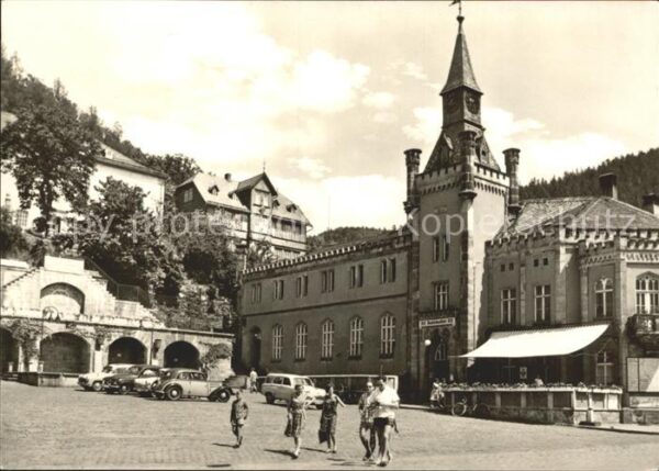 Leutenberg Thueringen Marktplatz HO Ratskeller
