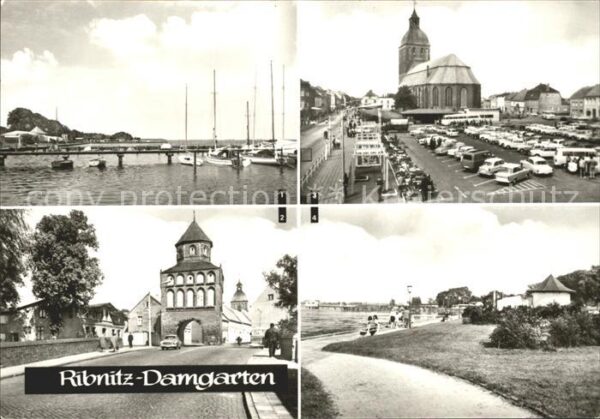Ribnitz-Damgarten Ostseebad Segelboothafen Karl Marx Platz Rostocke