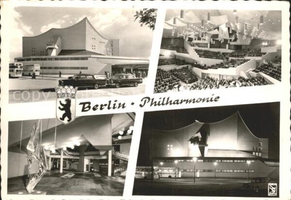 Berlin Philharmonie Konzerthaus Wappen