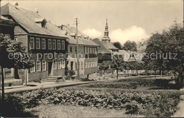 Oberweissbach Sonneberger Strasse Höhenluftkurort Thü