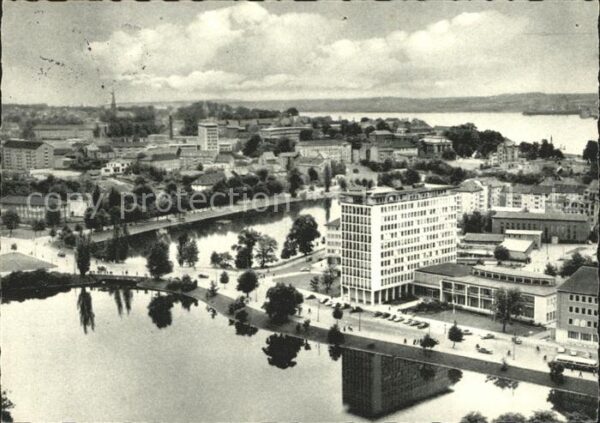 Kiel Panorama Blick vom Rathaus